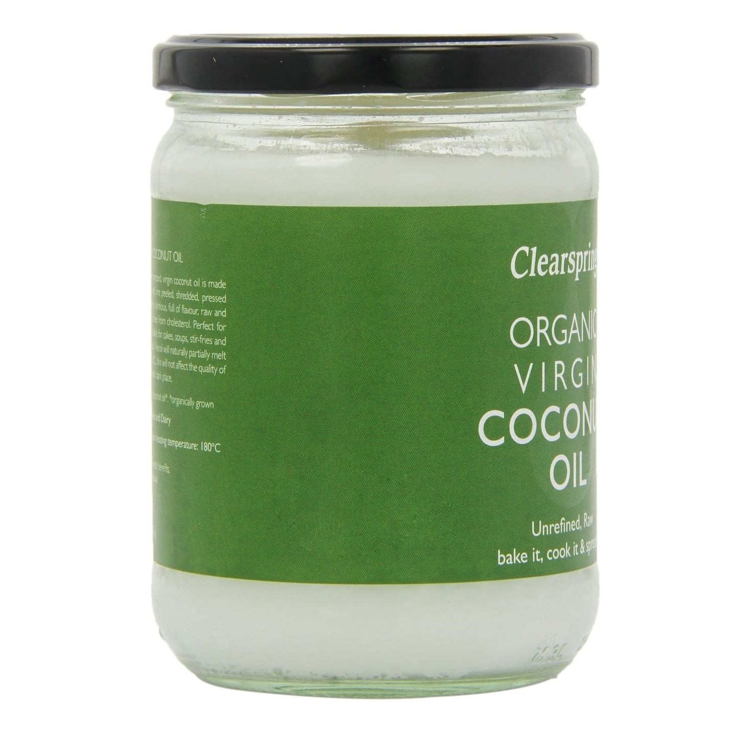 Organic Virgin Coconut Oil 400g - Clearspring - Coco Oil - Eco Natural Products
