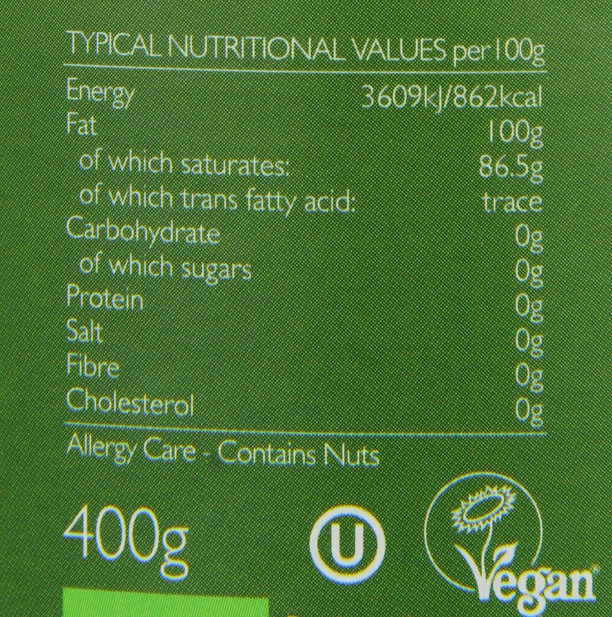 Organic Virgin Coconut Oil 400g - Clearspring - Coco Oil - Eco Natural Products