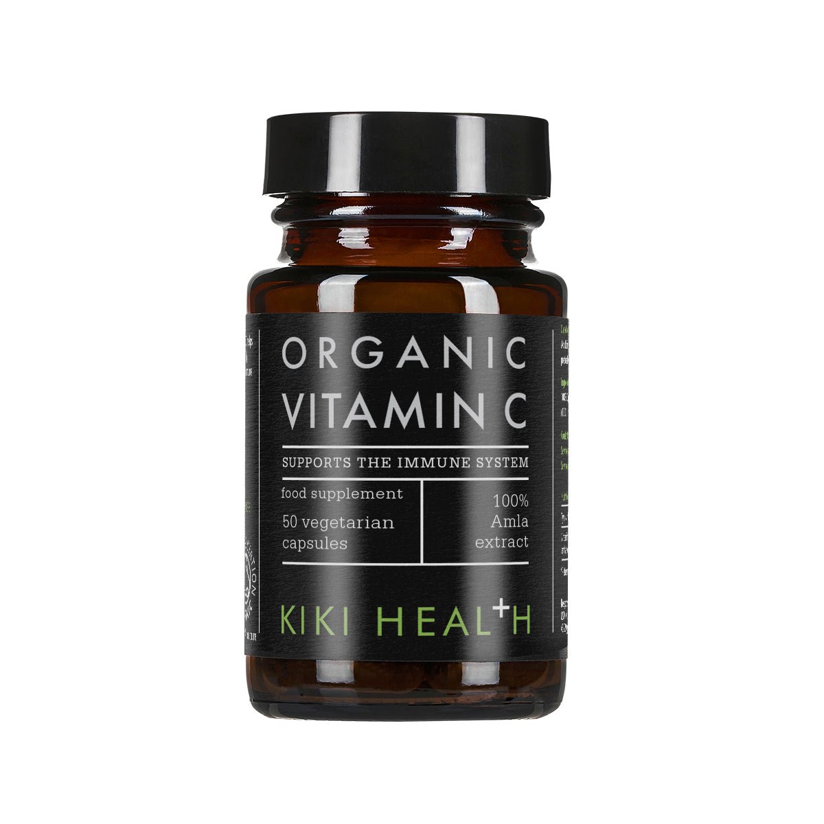 Organic Vitamin C 50 Capsules - Kiki Health - Food Supplement - Eco Natural Products