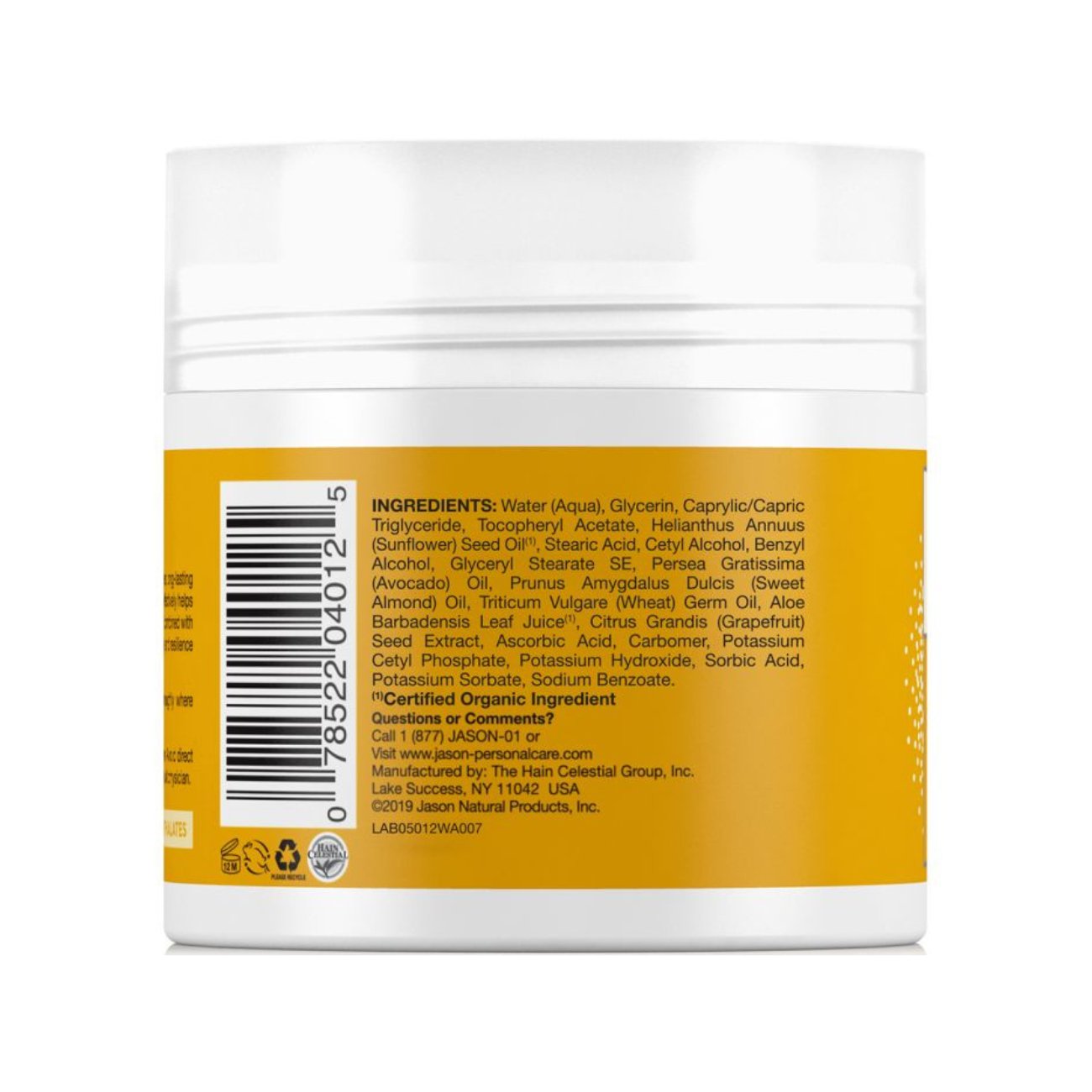 Organic Vitamin E 5000IU Cream 120g - Jason - Face Cream - Eco Natural Products