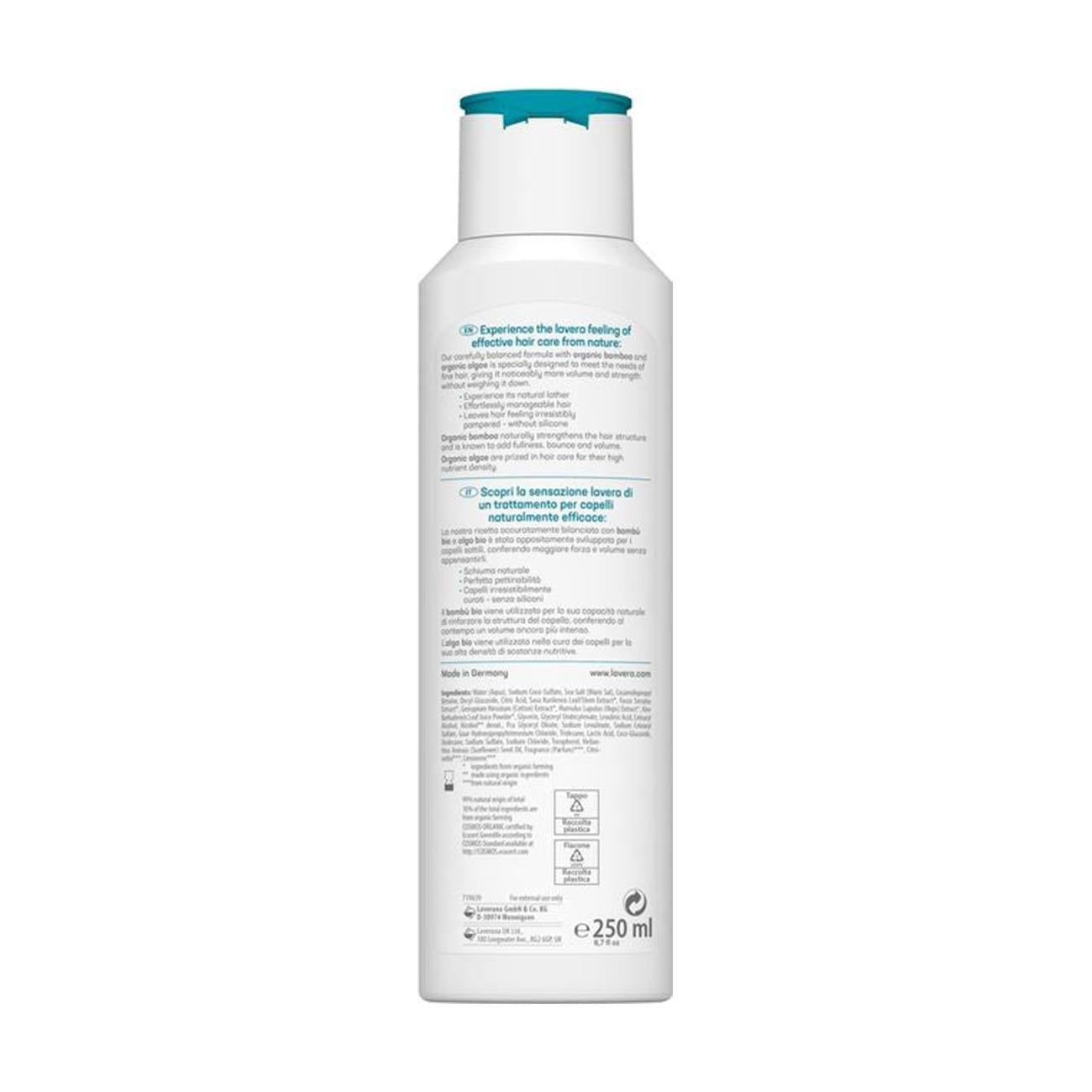 Organic Volume & Strength Shampoo New 250ml - Lavera - Shampoo - Eco Natural Products