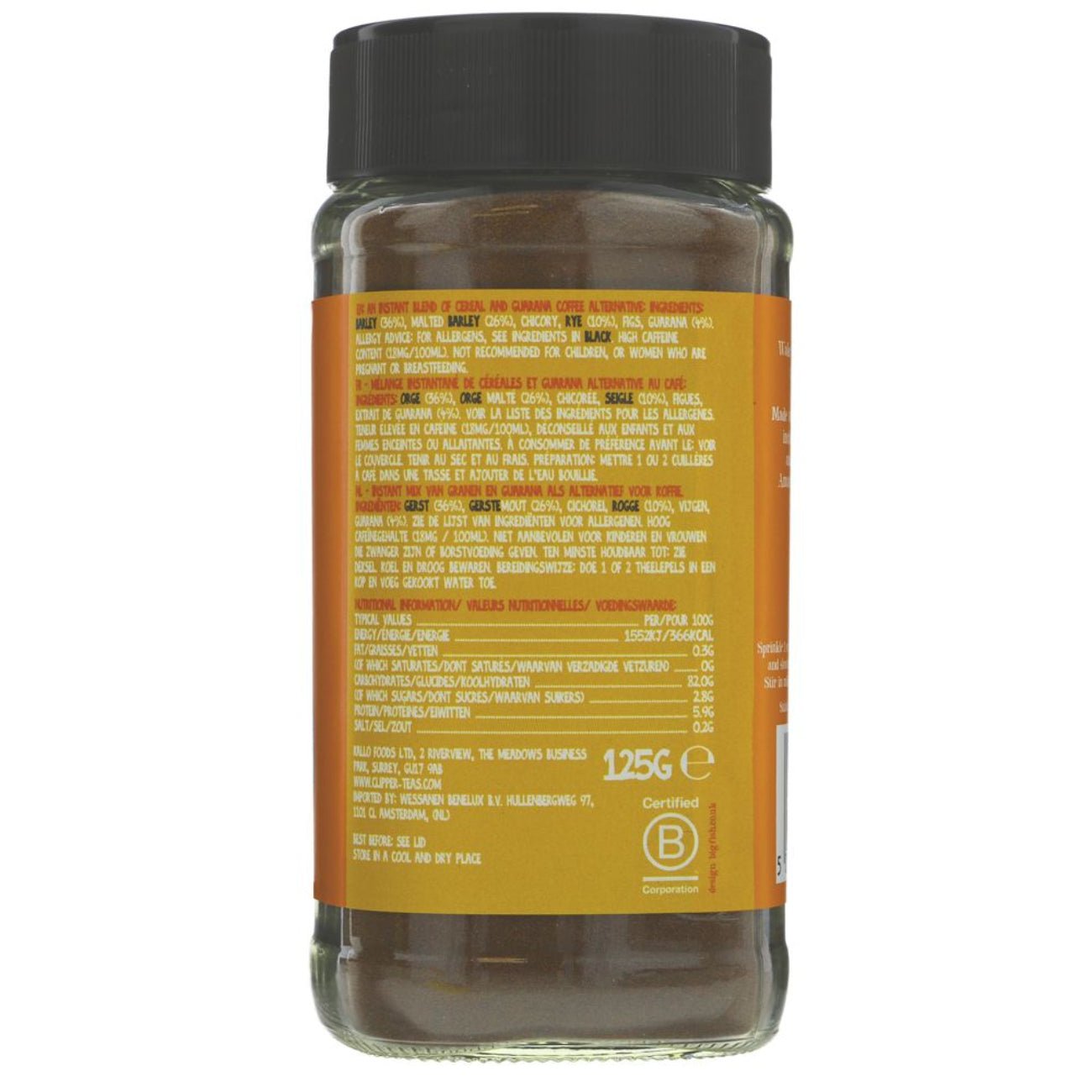 Organic Wake Up Coffee Alternative 125g - Clipper - Instant Coffee - Clipper