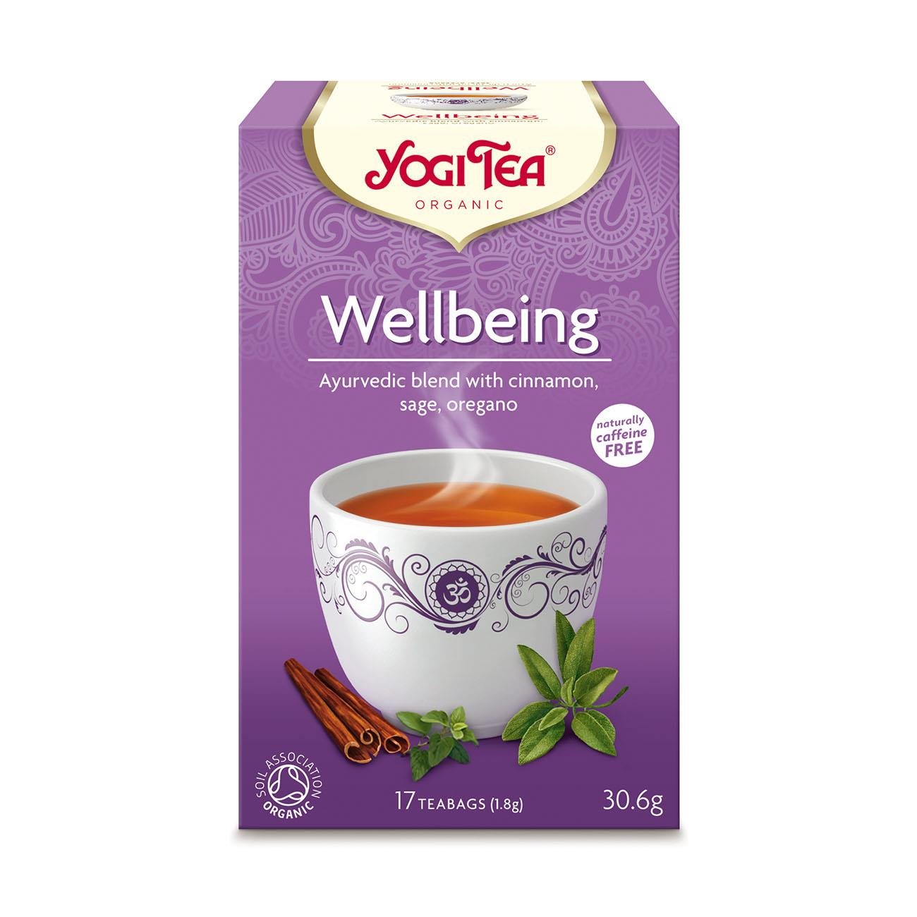 Organic Wellbeing Herbal Tea 17 Bags - Yogi Tea - Tea - Eco Natural Products