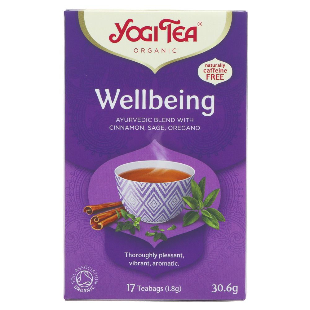 Organic Wellbeing Herbal Tea 17 Bags - Yogi Tea - Tea - Eco Natural Products