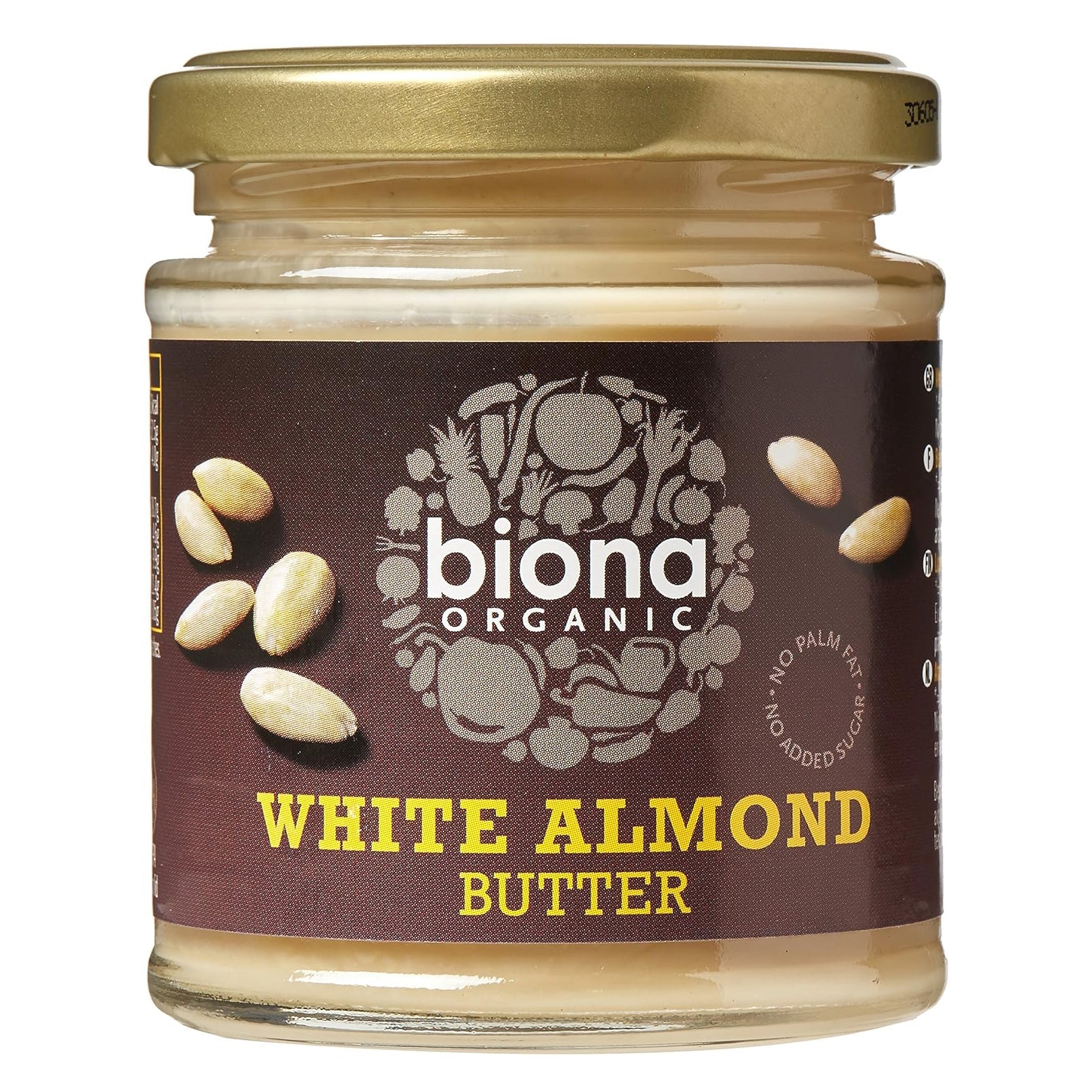 Organic White Almond Butter 170g - Biona - Butter & Margarine - Eco Natural Products