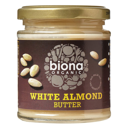 Organic White Almond Butter 170g - Biona - Butter & Margarine - Eco Natural Products