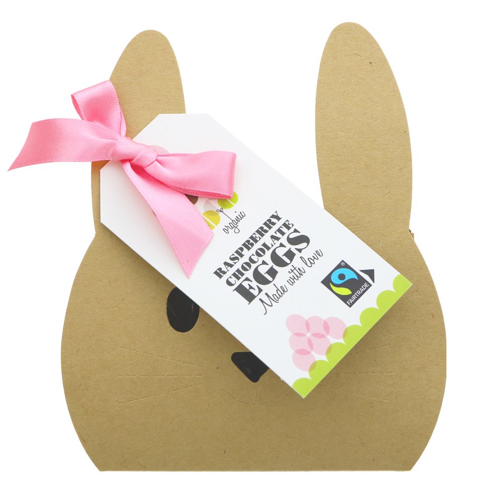 Organic White Chocolate & Raspberry Mini Eggs Easter 140g - Cocoa Loco - Chocolates - Cocoa Loco