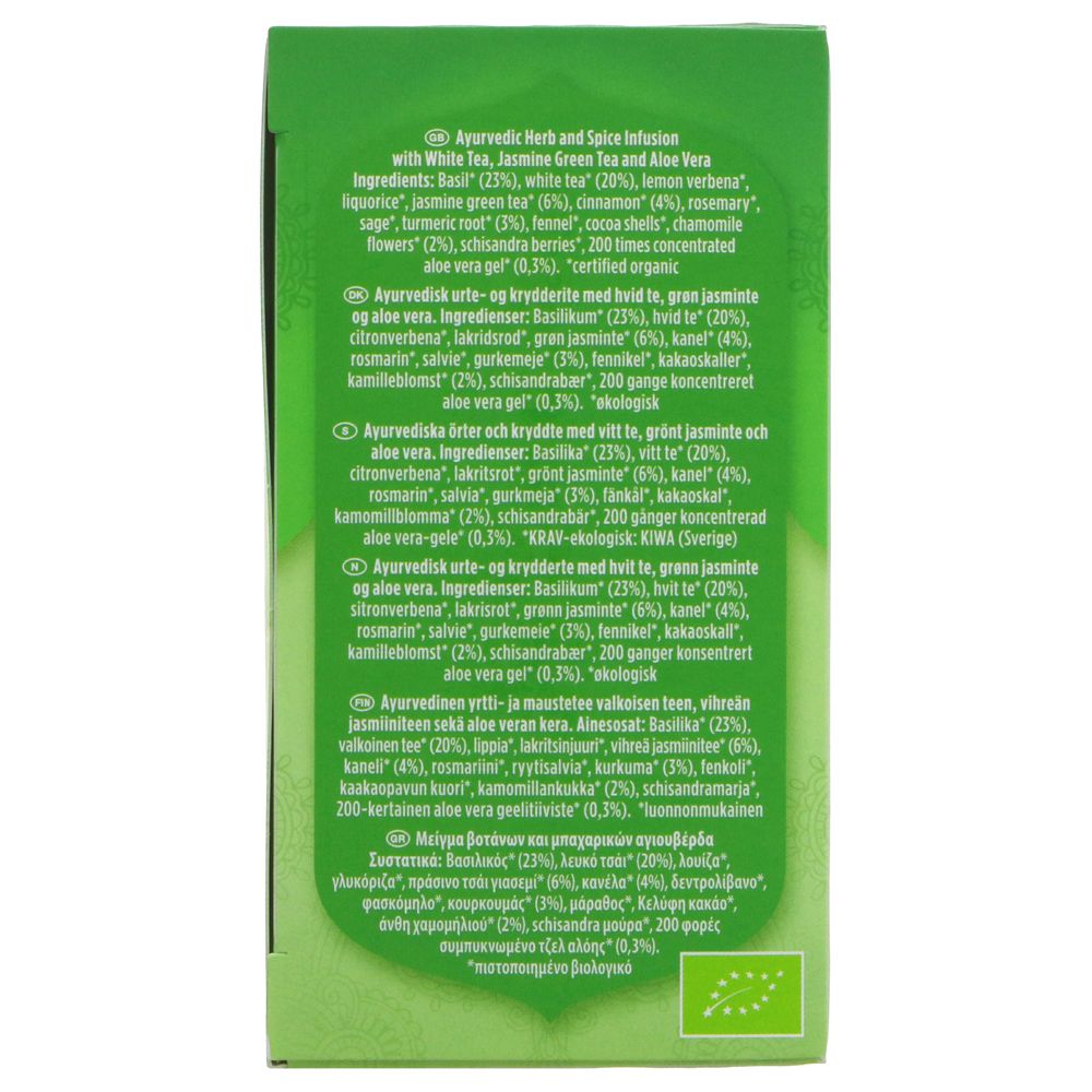 Organic White Herbal with Aloe Vera Tea 17 Bags - Yogi Tea - Tea - Eco Natural Products