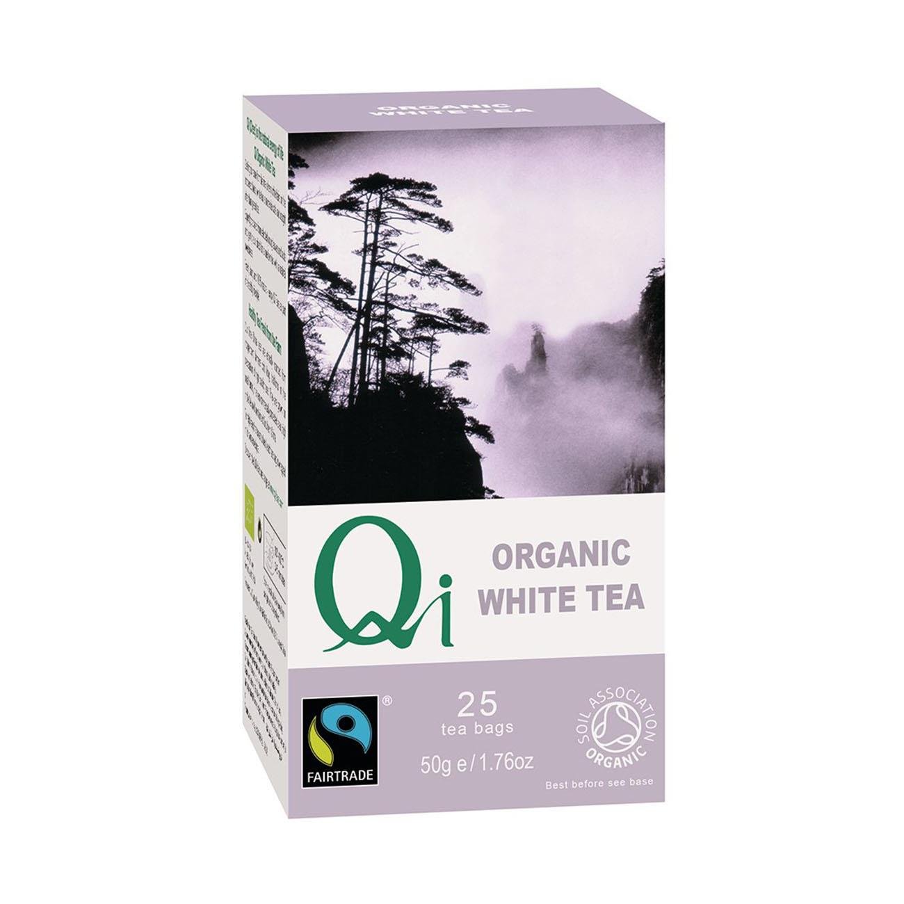 Organic White Tea 25 Bags - Qi - White tea - Eco Natural Products