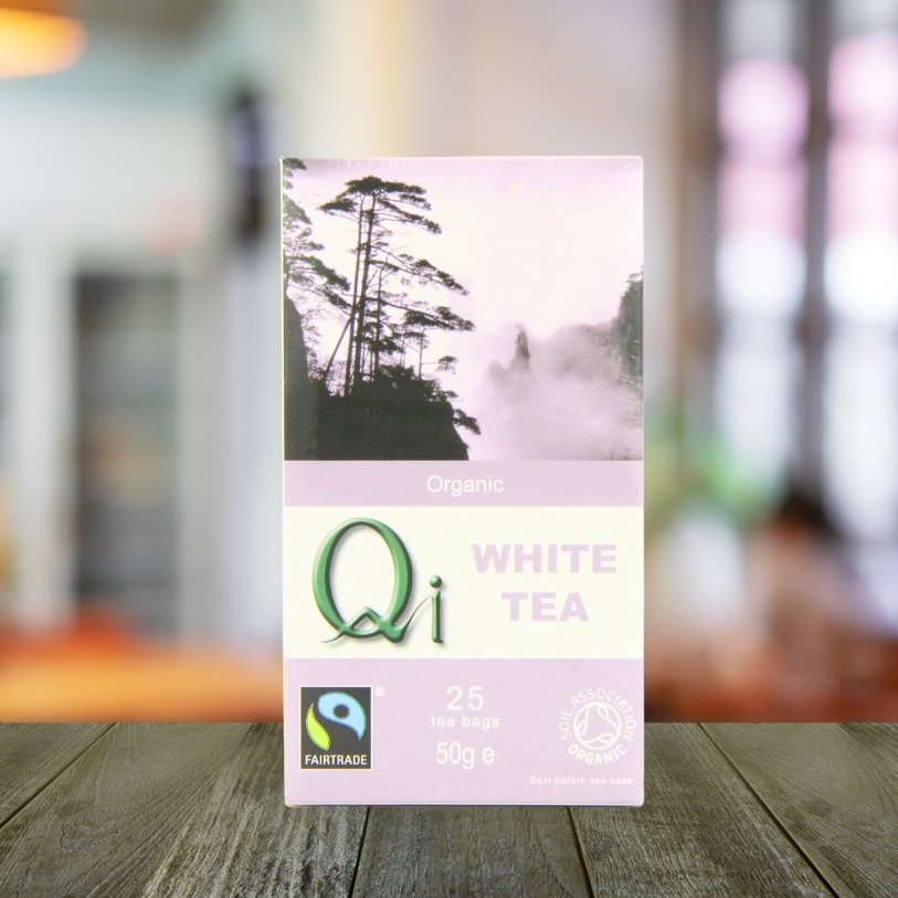 Organic White Tea 25 Bags - Qi - White tea - Eco Natural Products