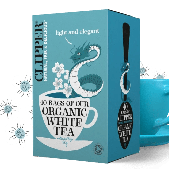 Organic White Tea 40 Bags - Clipper - White Tea - Eco Natural Products