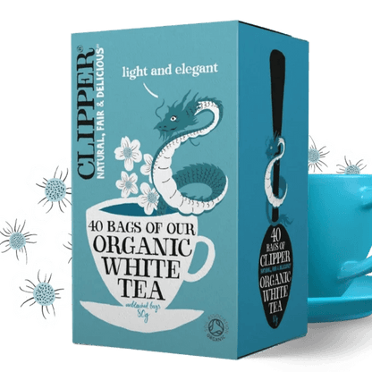 Organic White Tea 40 Bags - Clipper - White Tea - Eco Natural Products