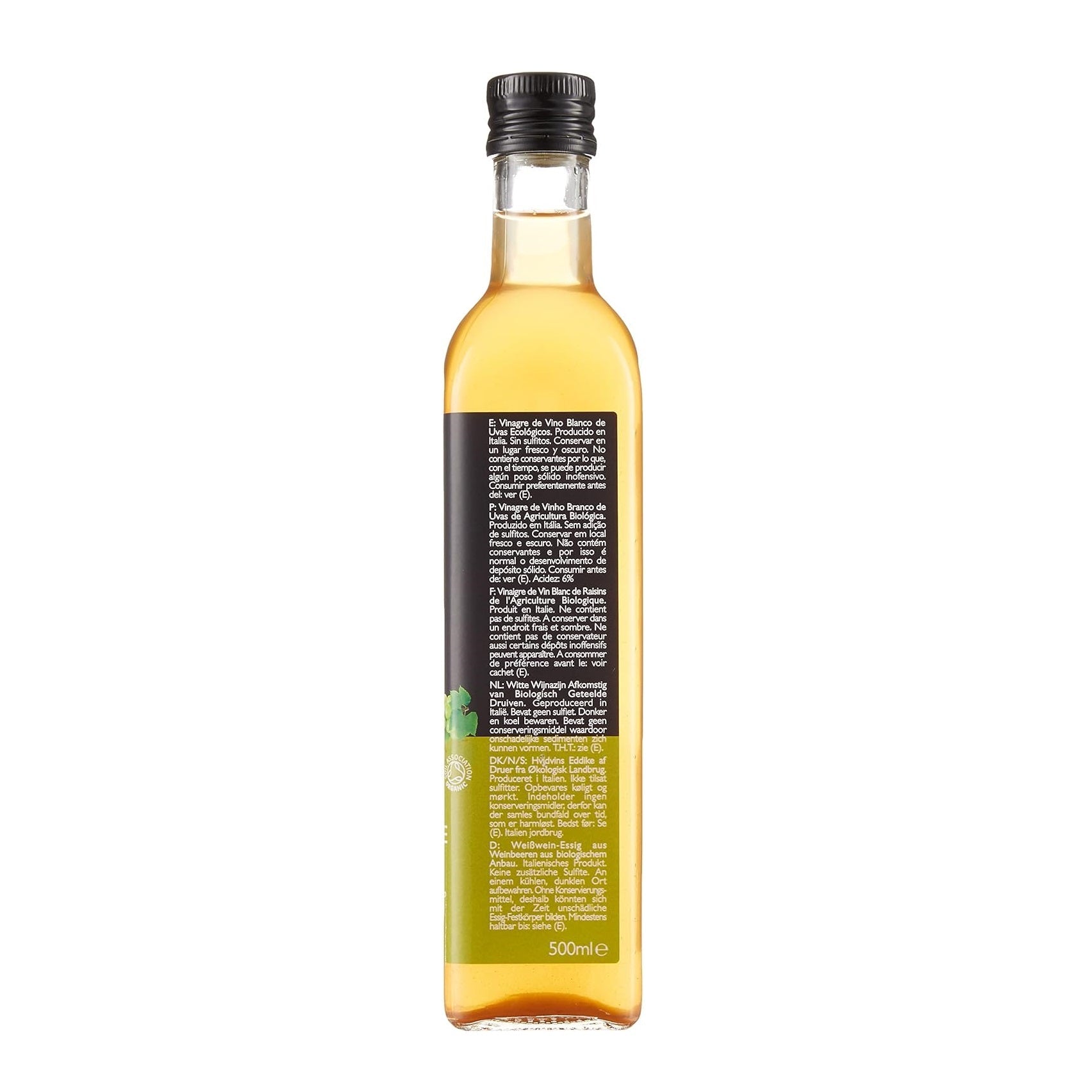 Organic White Wine Vinegar 500ml [BLACK FRIDAY] - Eco Natural Products - Clearspring - Vinegar