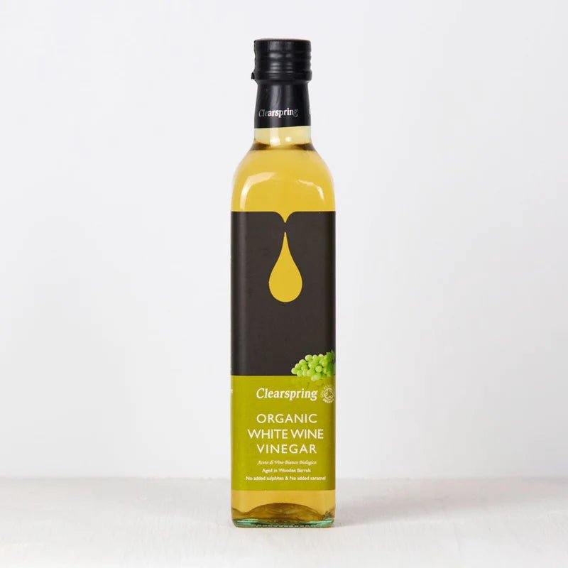 Organic White Wine Vinegar 500ml - Clearspring - Vinegar - Eco Natural Products