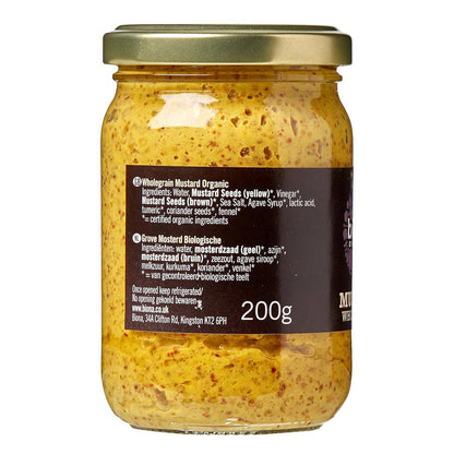 Organic Wholegrain Mustard 200g - Biona - Sauce - Eco Natural Products