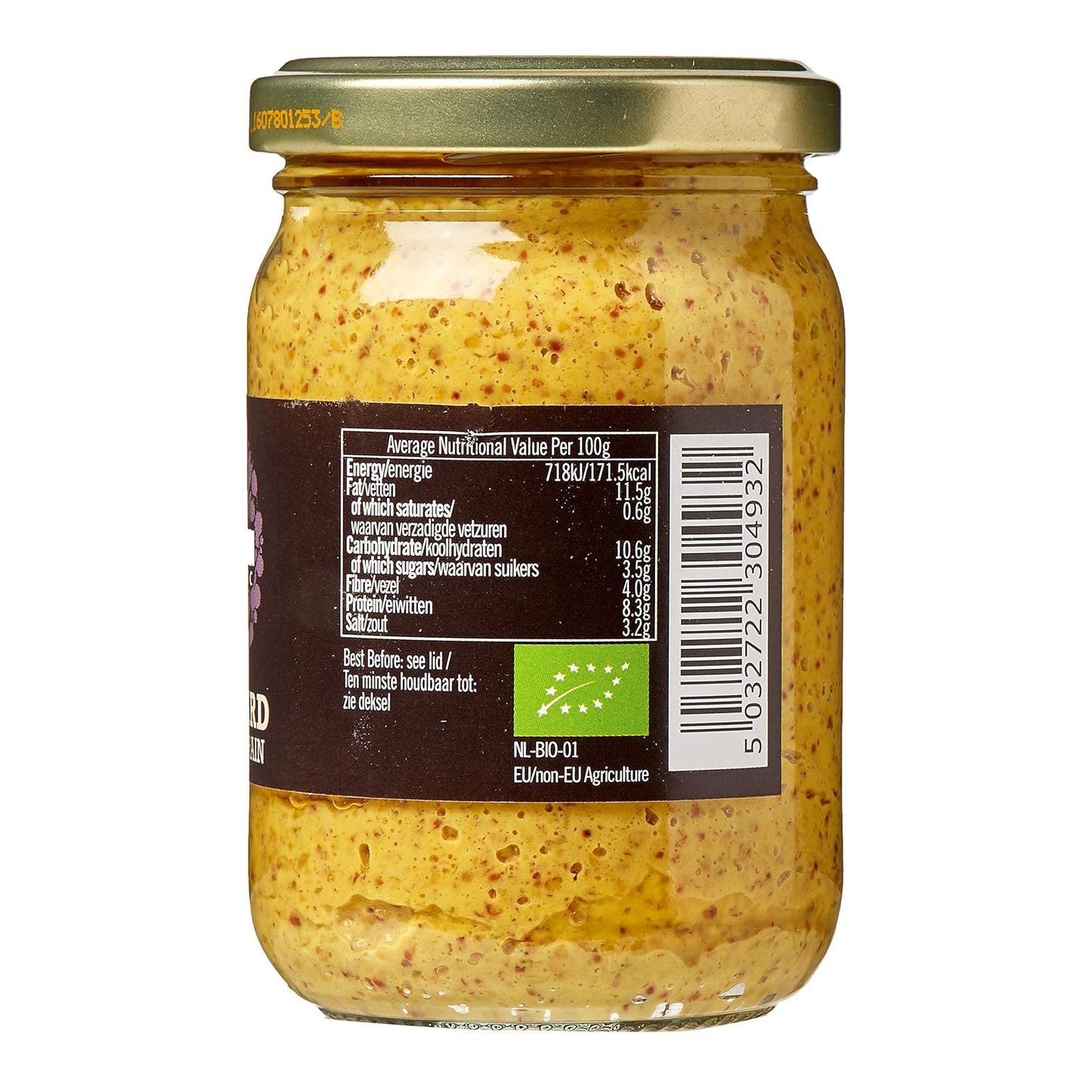 Organic Wholegrain Mustard 200g - Biona - Sauce - Eco Natural Products