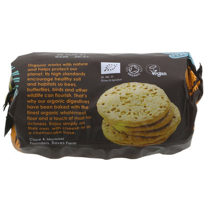 Organic Wholemeal Digestive Biscuits 200g - Doves Farm - Biscuits - Eco Natural Products