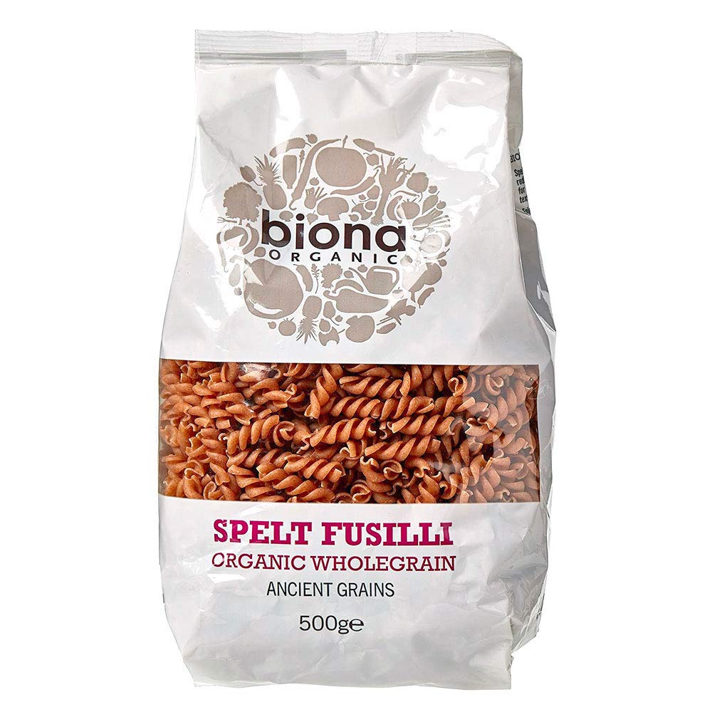 Organic Wholemeal Spelt Fusilli 500g - Biona - Pasta - Eco Natural Products