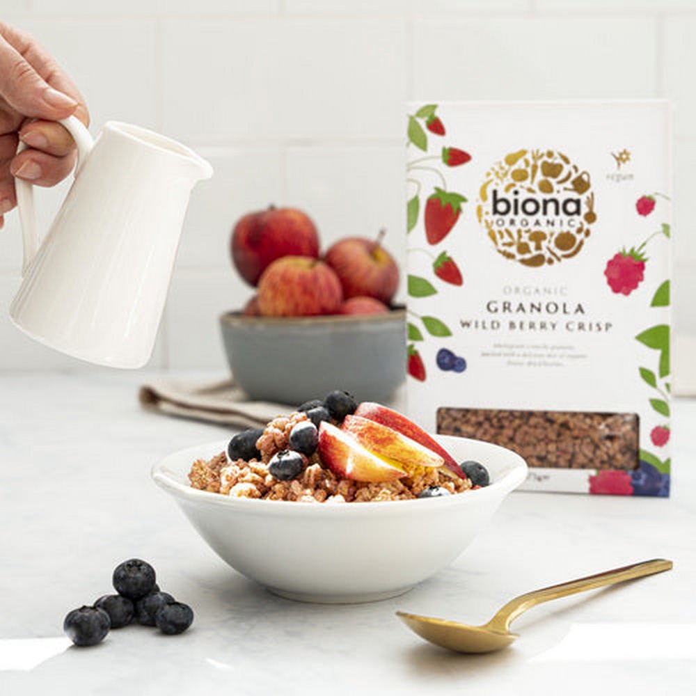 Organic Wild Berry Granola 375g - Biona - Granola - Eco Natural Products