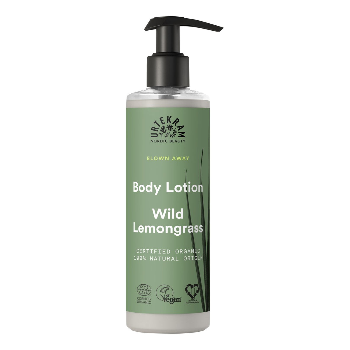 Urtekram Organic Wild Lemongrass Body Lotion 245ml