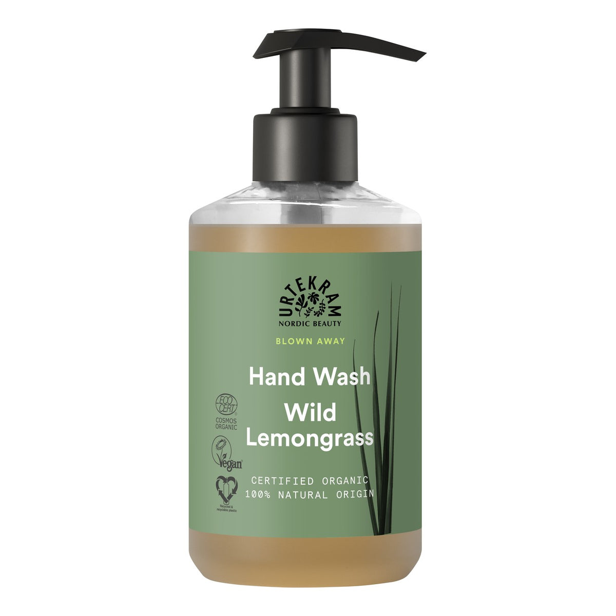 Urtekram Organic Wild Lemongrass Hand Wash 300ml