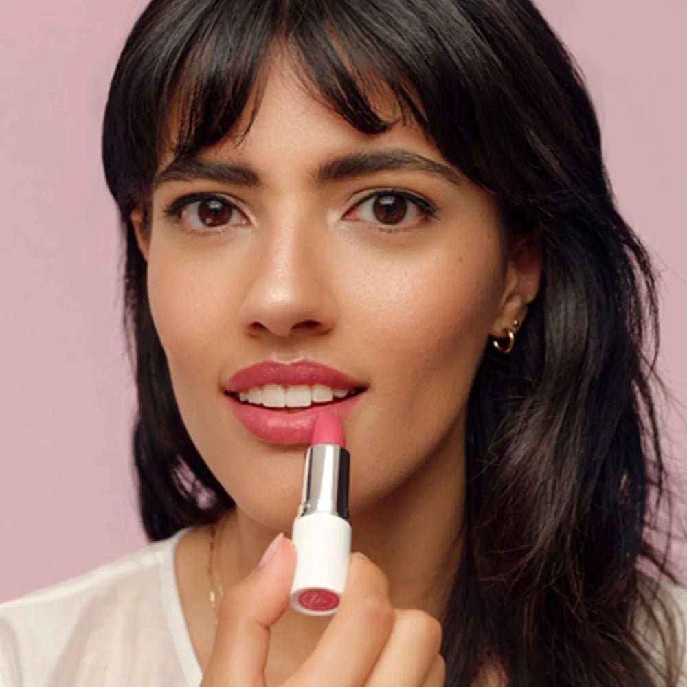 Organic Wild Rose 09 Cream Glow Lipstick 4.5g - Lavera - Lipsticks - Lavera