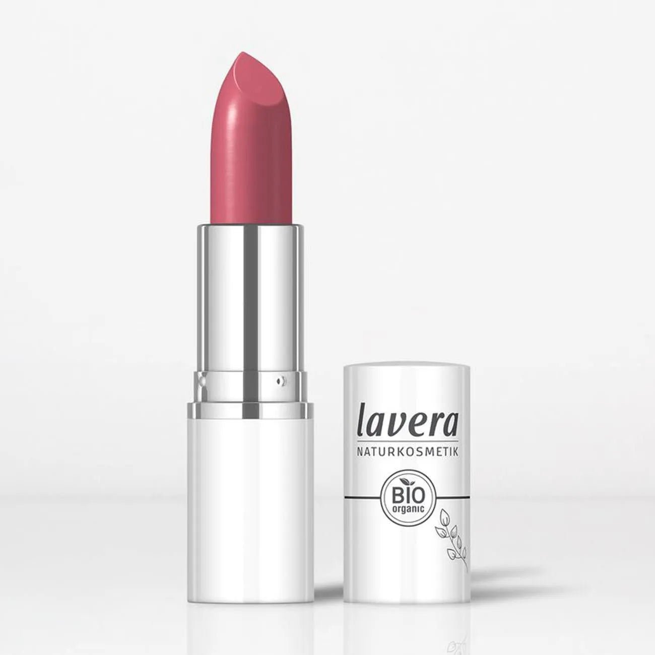Organic Wild Rose 09 Cream Glow Lipstick 4.5g - Lavera - Lipsticks - Lavera