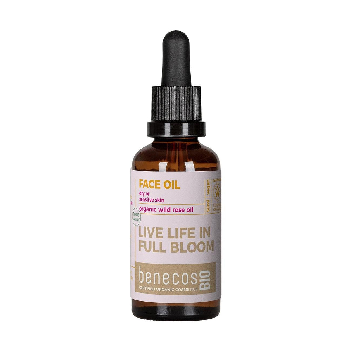 Organic Wild Rose Face Oil 50ml - Benecos - Face oil - Eco Natural Products