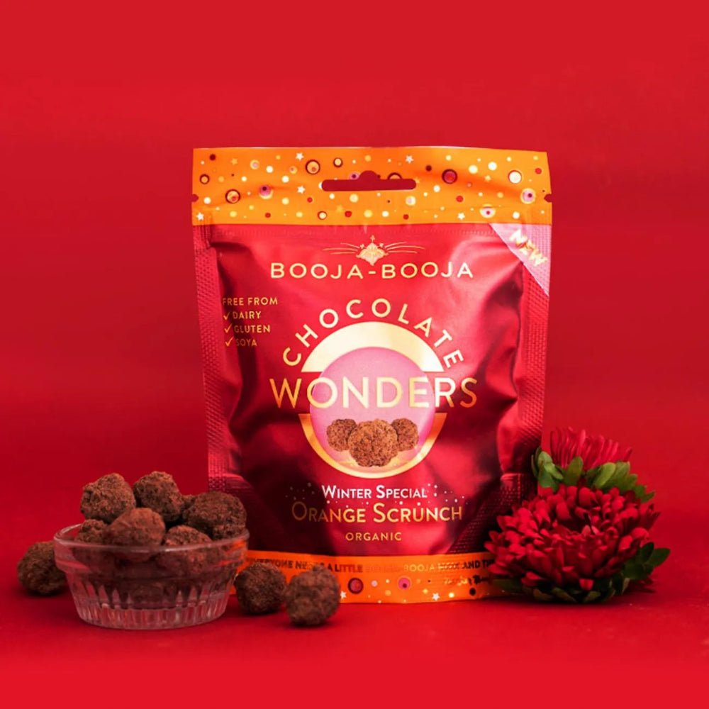 Organic Winter Special Orange Scrunch Chocolate Wonders 65g - Booja - Booja - Chocolates - Booja - Booja