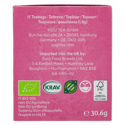 Organic Women's Balance Tea 17 Bags - Yogi Tea - Tea - Eco Natural Products