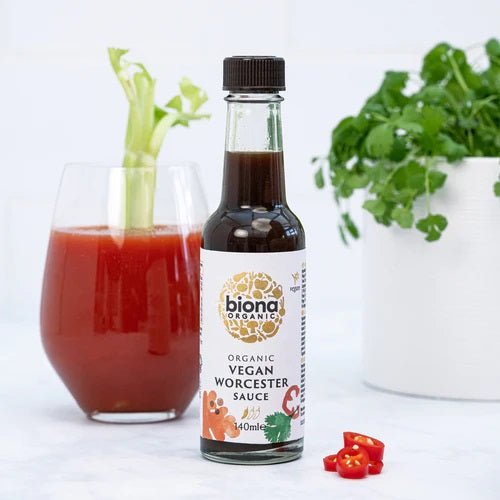 Organic Worcestershire Sauce 140ml - Biona - Condiments & Sauces - Eco Natural Products