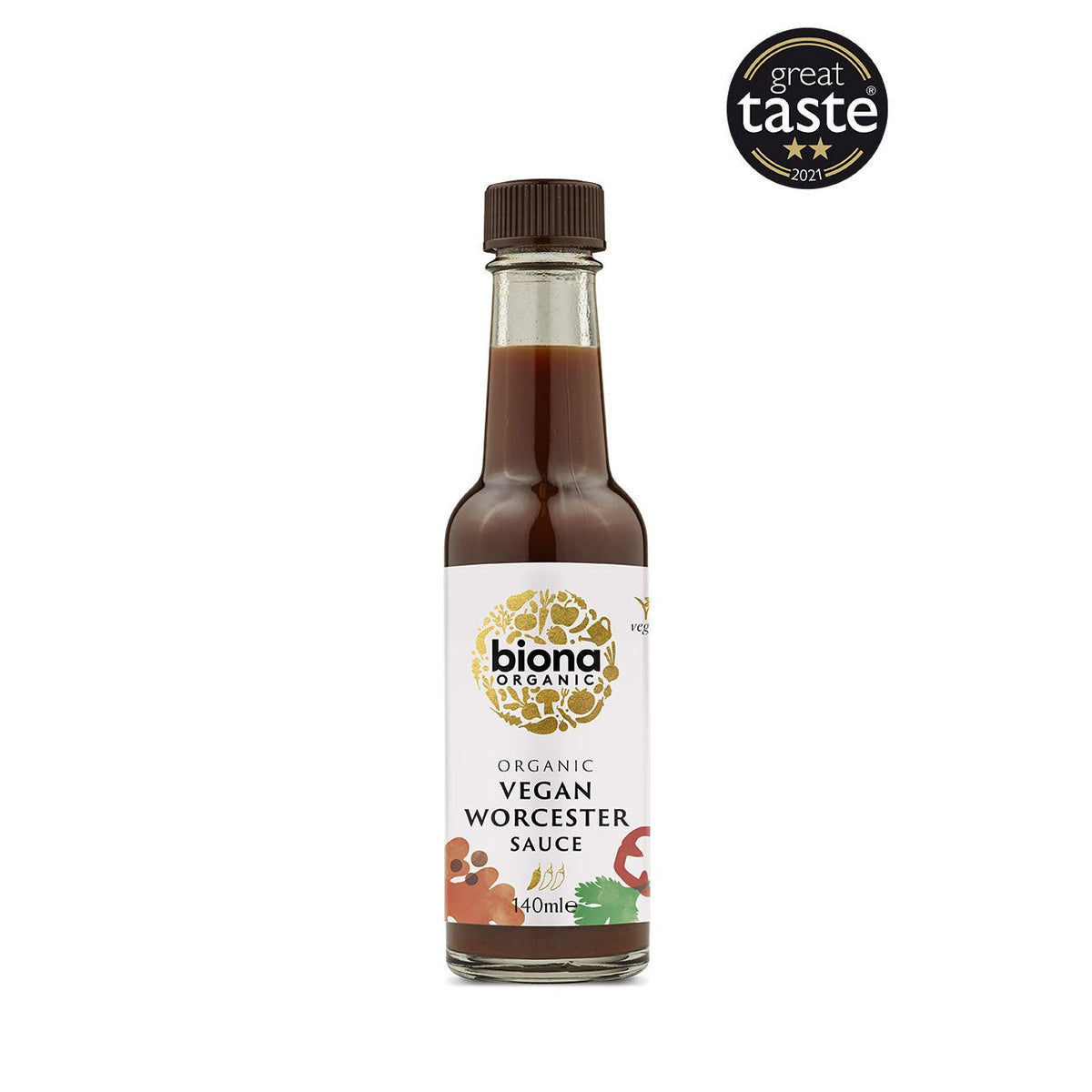 Organic Worcestershire Sauce 140ml - Biona - Condiments & Sauces - Eco Natural Products