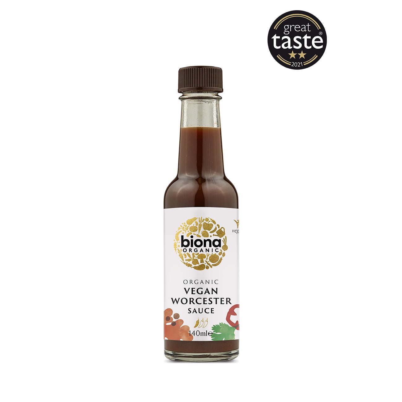 Organic Worcestershire Sauce 140ml - Biona - Condiments & Sauces - Eco Natural Products