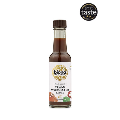 Organic Worcestershire Sauce 140ml - Biona - Condiments & Sauces - Eco Natural Products