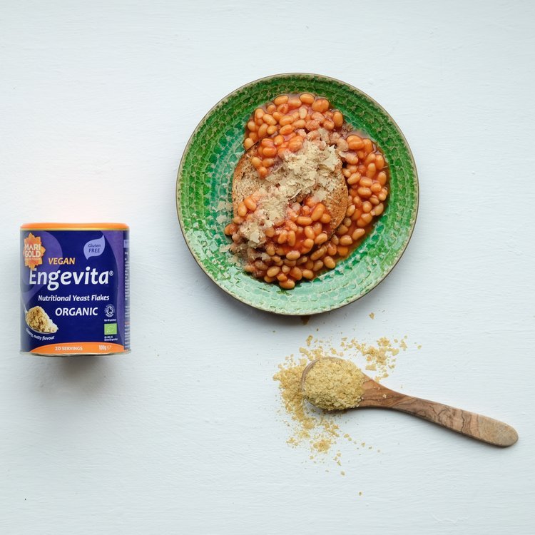 Organic Yeast Flakes Engevita 100g - Marigold - Yeast flakes - Eco Natural Products