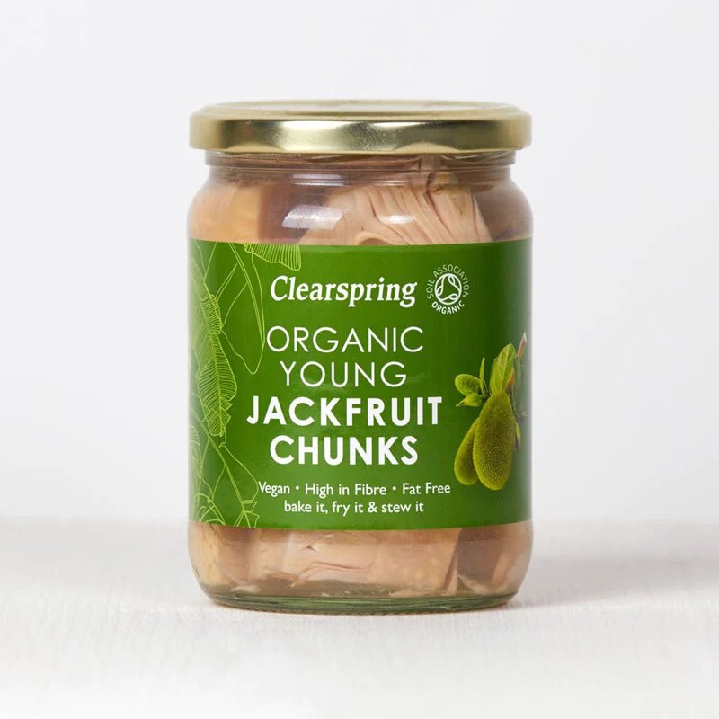 Organic Young Jackfruit Chunks 500g - Clearspring - Jackfruit - Eco Natural Products