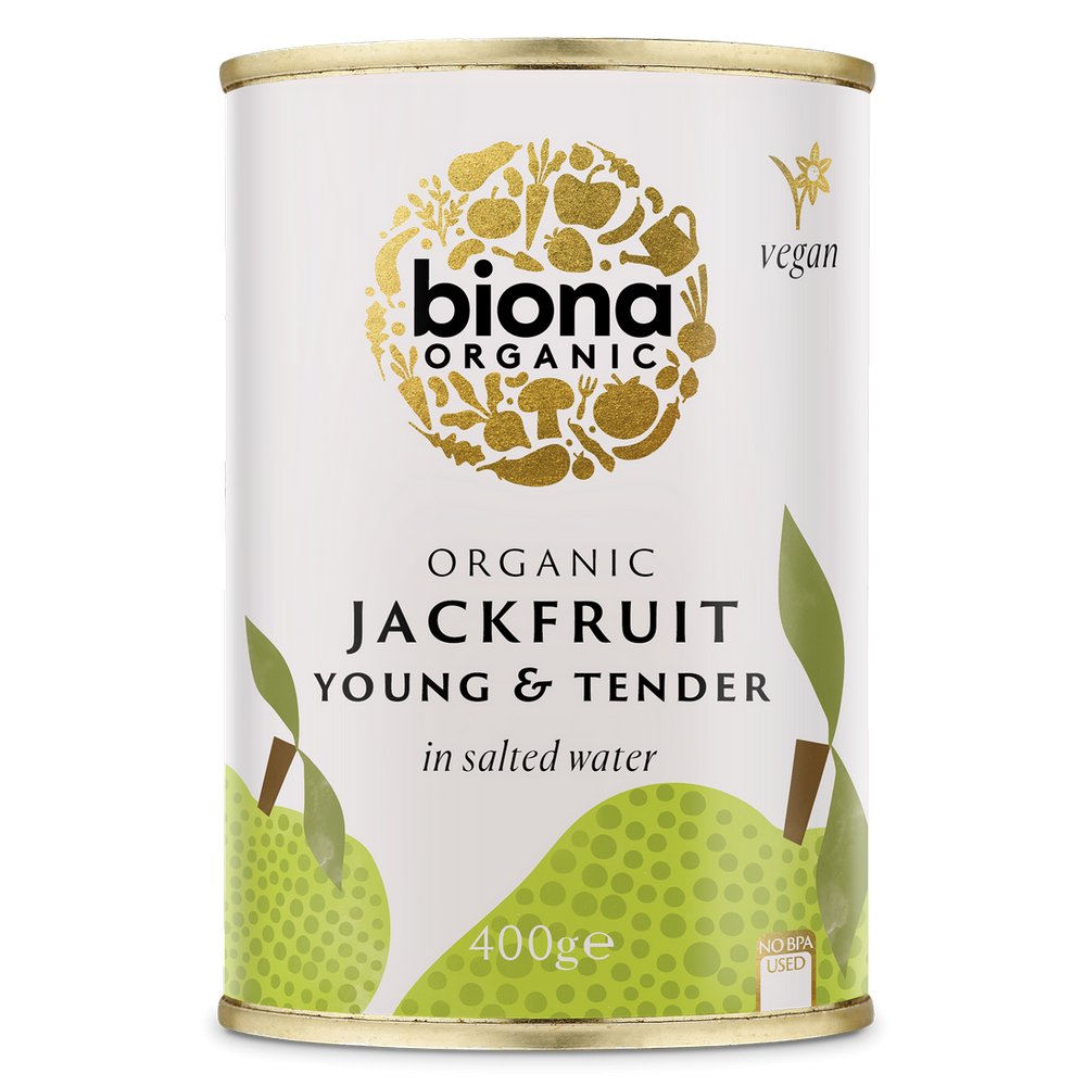 Organic Young Jackfruit in Salted Water 400g - Biona - Jackfruit - Eco Natural Products