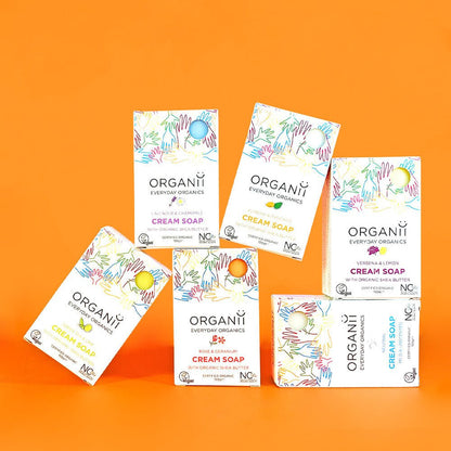 Organii Organic Lavender & Chamomile Cream Soap 100g - Organii - Cream Soaps - Eco Natural Products