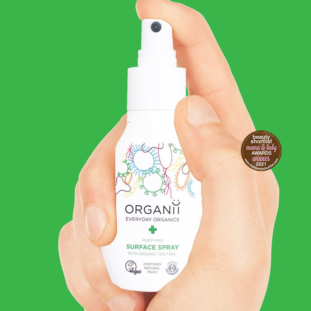 Organii Organic Purifying Surface Spray 75ml - Organii - Surface Spray - Eco Natural Products