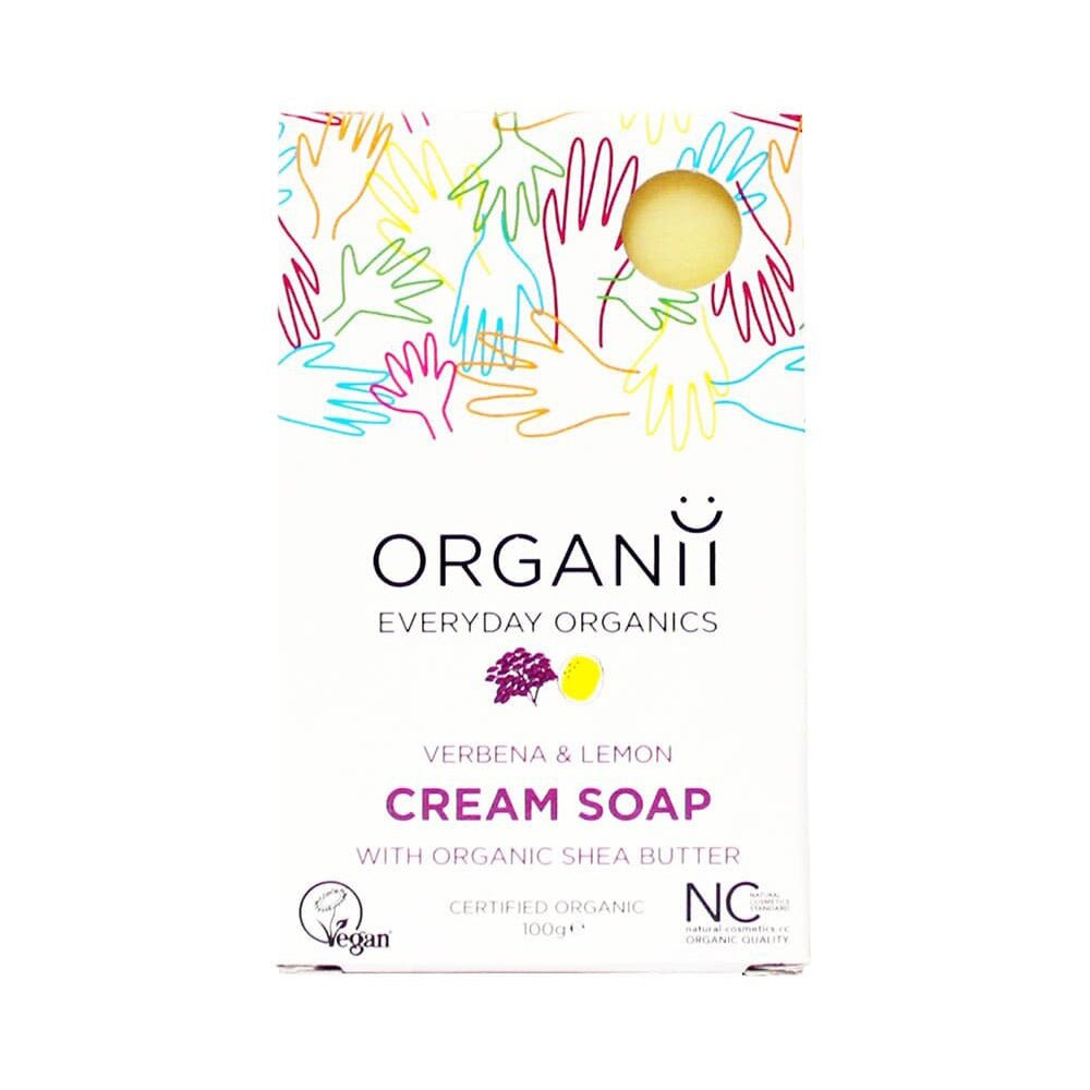 Organii Organic Verbena & Lemon Cream Soap 100g [BLACK FRIDAY] - Eco Natural Products - Organii - Cream Soaps