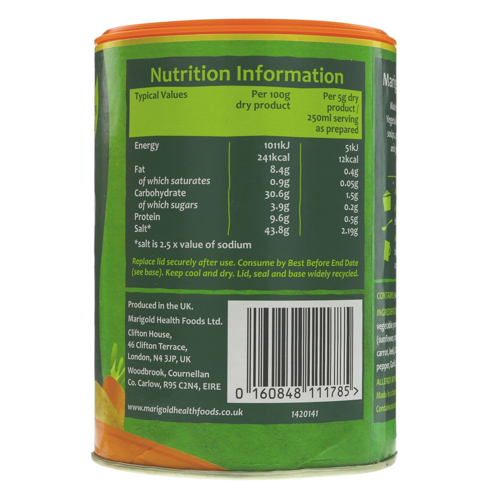 Original Bouillon Powder 500g - Marigold - Bouillon Power - Eco Natural Products