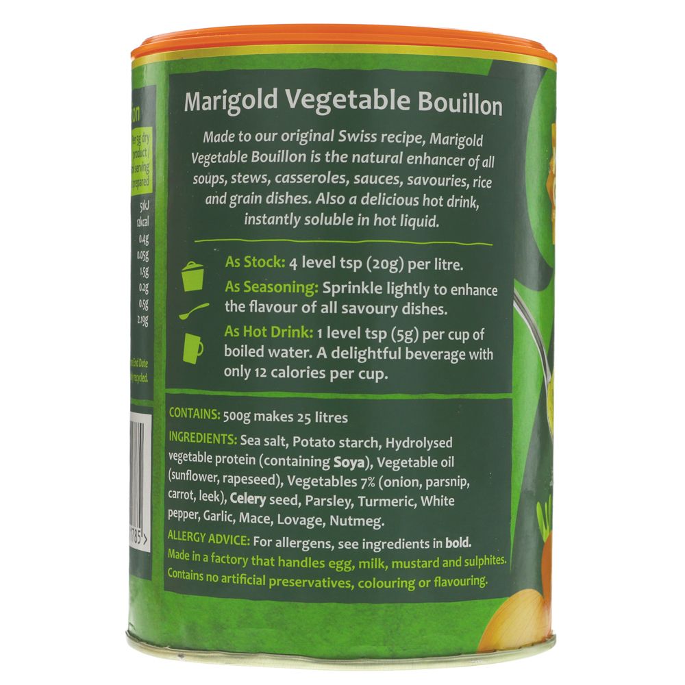 Original Bouillon Powder 500g - Marigold - Bouillon Power - Eco Natural Products