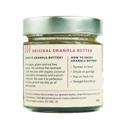 Original Granola Butter 225g - Oat Avenue - Nut Butters - Oat Avenue
