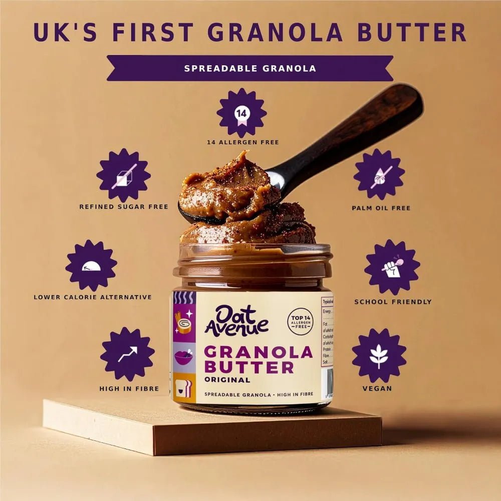 Original Granola Butter 225g - Oat Avenue - Nut Butters - Oat Avenue
