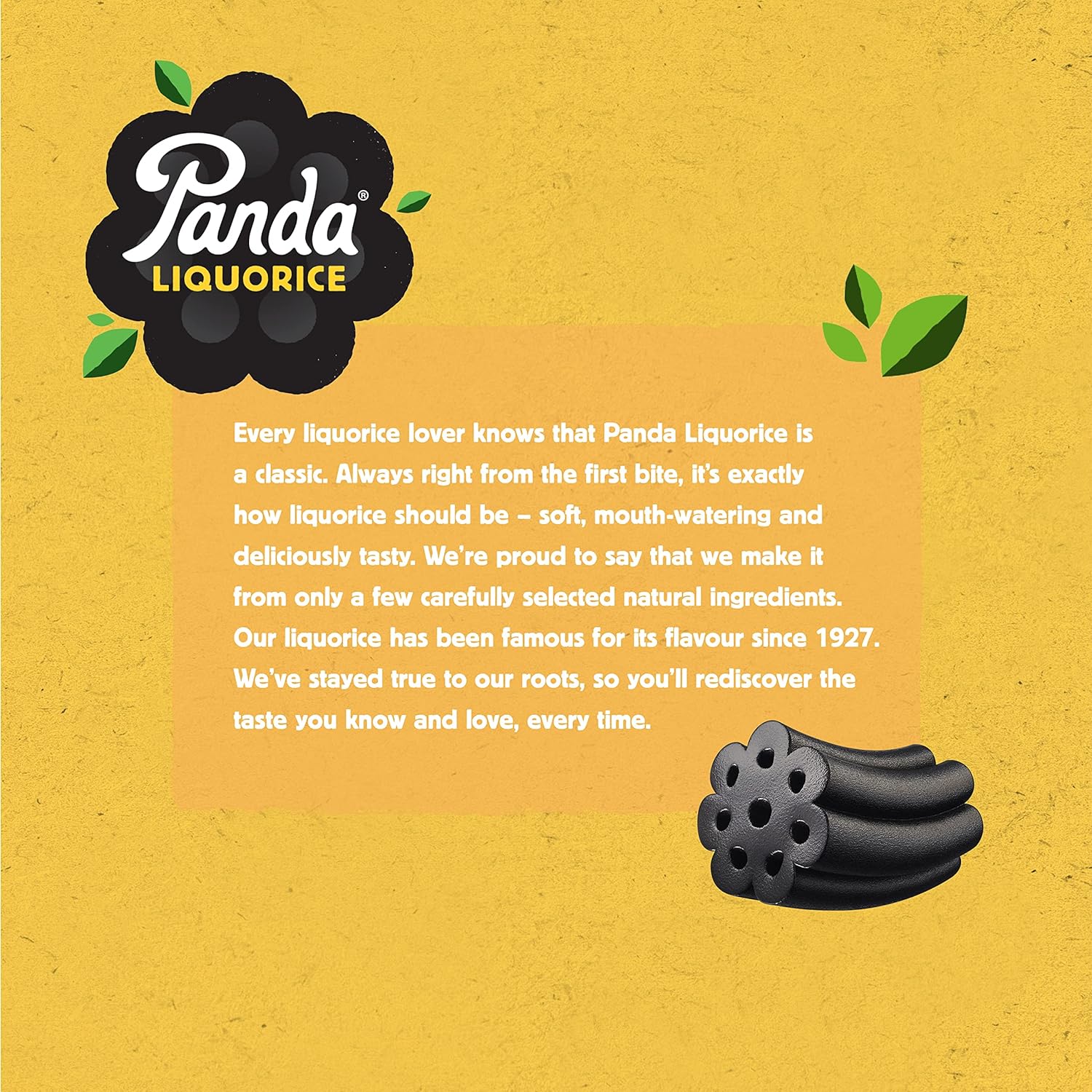 Original Liquorice Bars Pack 4x32g - Panda Liquorice - Liquorice - Eco Natural Products