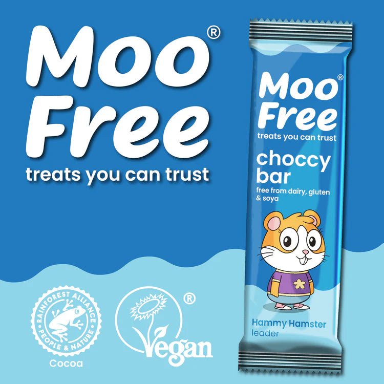 Original Milk Chocolate Dairy Free & Vegan Mini Bar 20g - Moo Free - Chocolate Bar - Moo Free