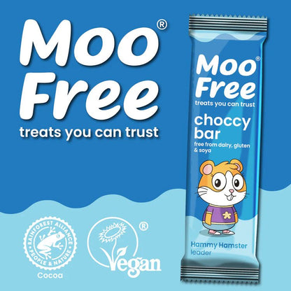 Original Milk Chocolate Dairy Free & Vegan Mini Bar 20g - Moo Free - Chocolate Bar - Moo Free