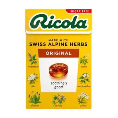 Original Sugar Free with Stevia Swiss Herbal Sweets 45g - Ricola - Herbal Sweets - Ricola