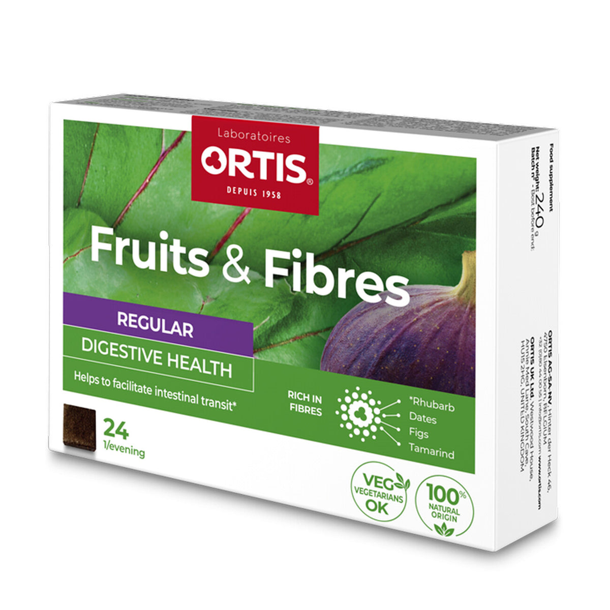 Fruits and Fibres Regular 24 Cubes