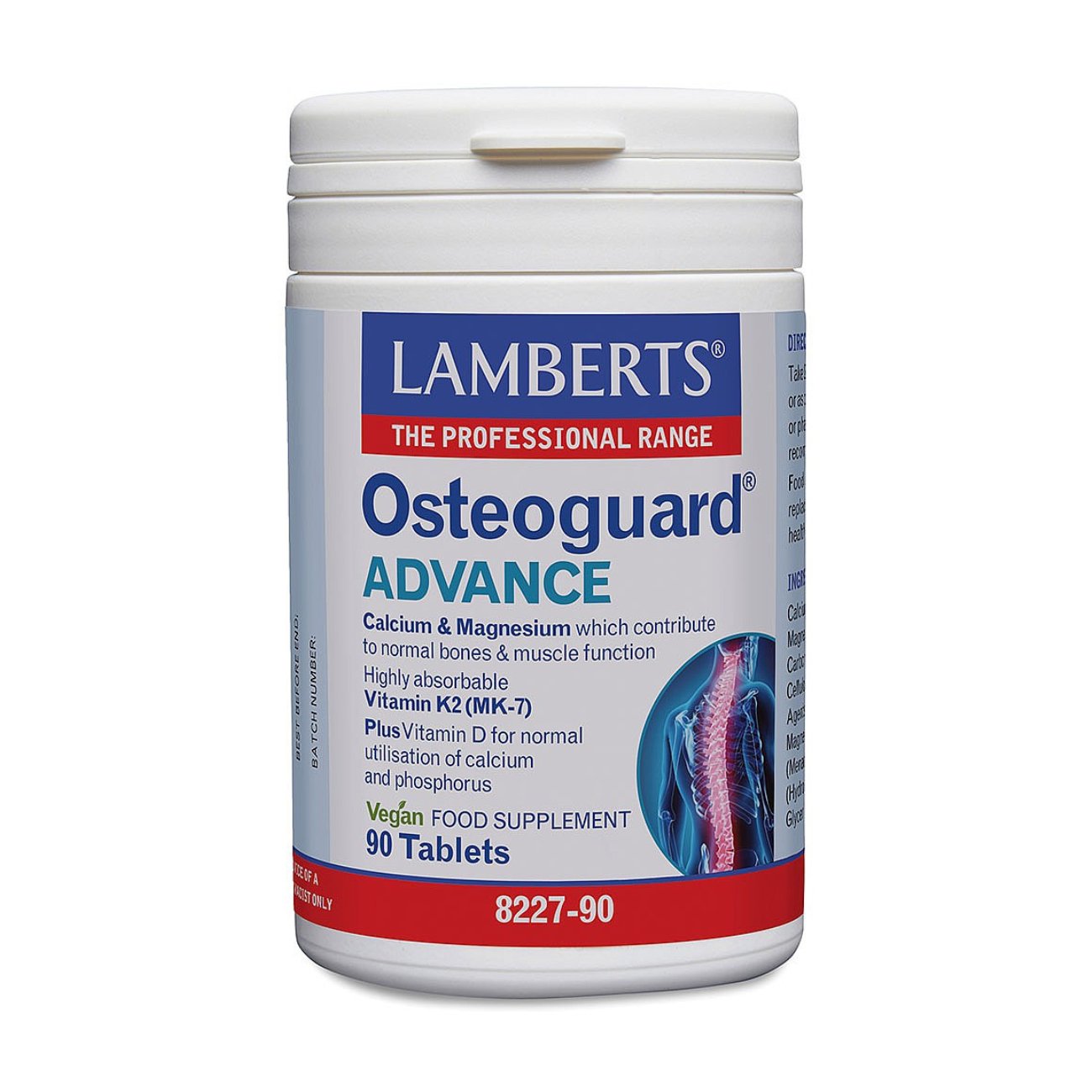 Osteoguard Advance 90 Tablets [BLACK FRIDAY] - Eco Natural Products - Lamberts - Food Supplement